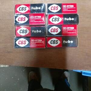 Cbs hytron 12ax4gta vacuum tube new in box
